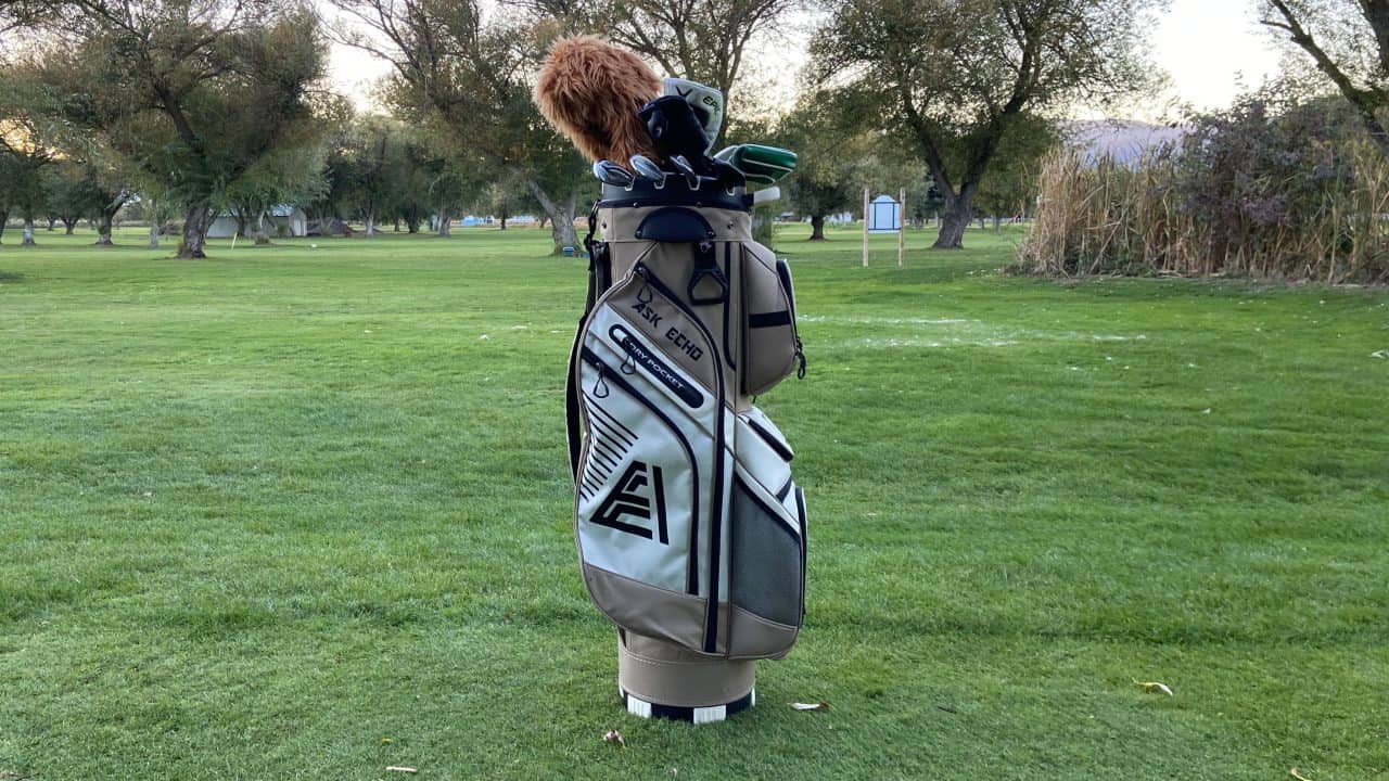 ask echo tlock golf bag 40