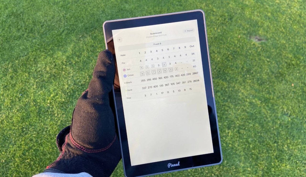 pinned caddie 6