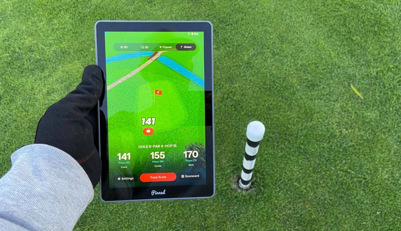pinned caddie 8
